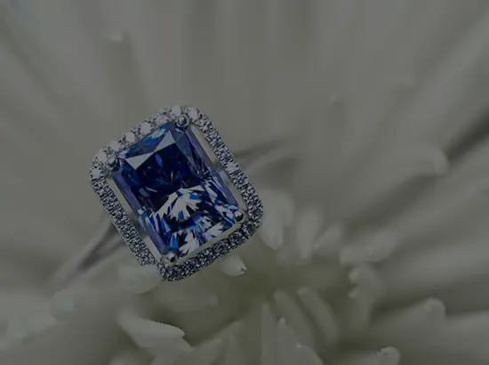 Bague saphir d'amour